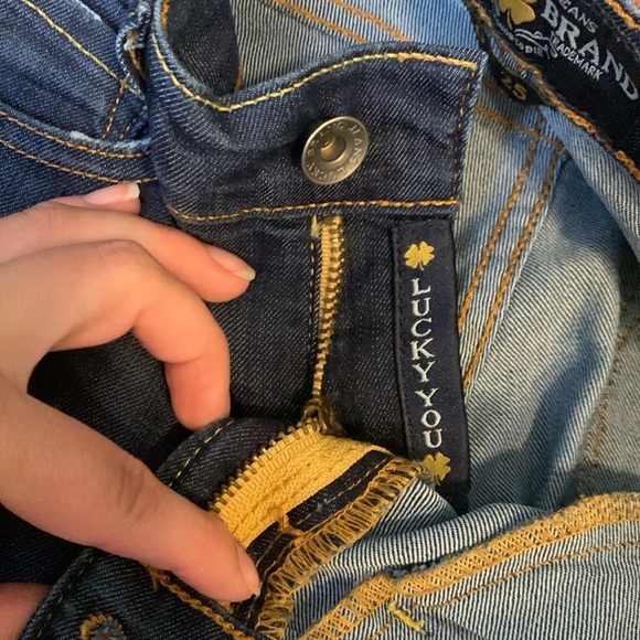 Lucky Brand Charlie Skinny Dark Wash Blue Jeans Women’s 0/25 - Picture 11 of 16